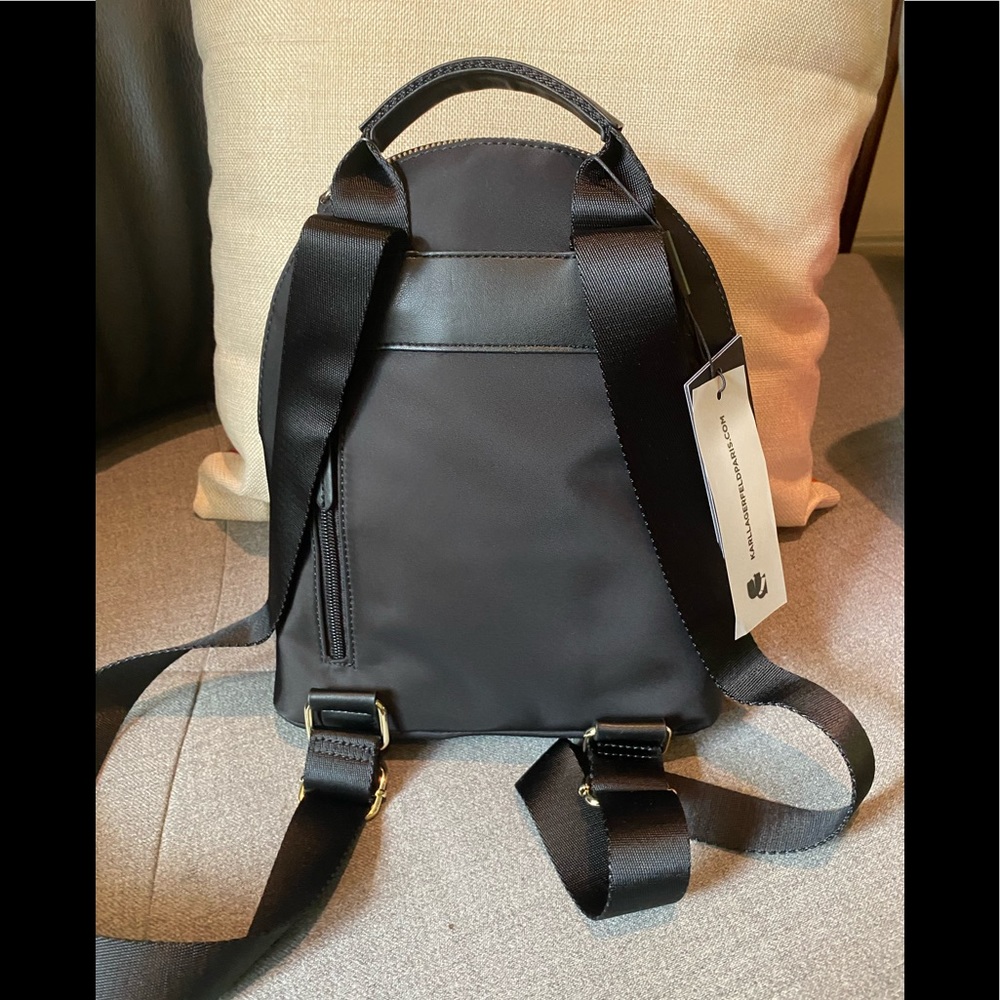 🎁 SOLD! NEW CUTE KARL LAGERFELD PARIS BACKPACK - Picture 8 of 11